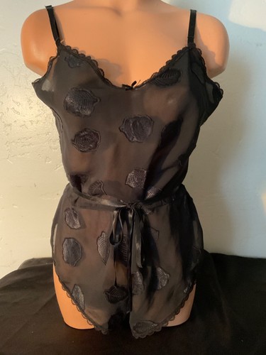 Vtg ashley taylor black - taylor, sheer